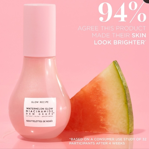 BNIB Glow reciepe watermelon glow serum dew drops 30ml - Picture 2 of 5
